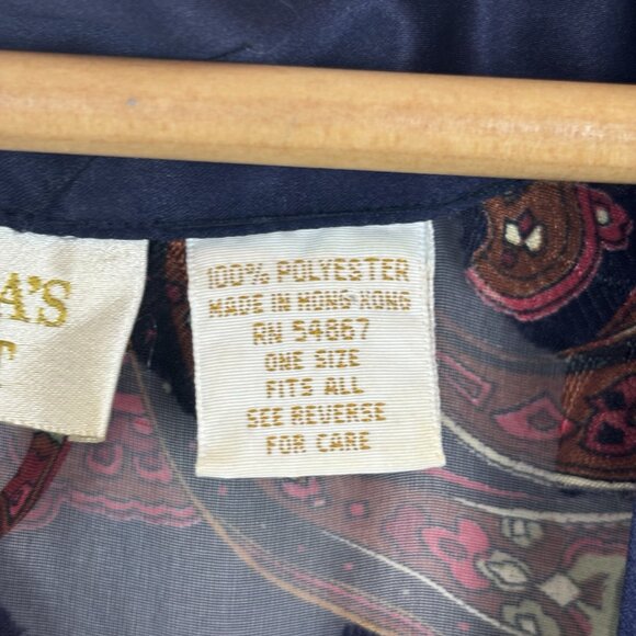 Gold Tag Victoria's Secret Women's Open Front Floral sheer rose‎ Kimono One Size - Picture 6 of 13